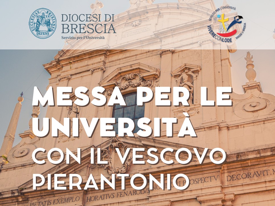 04/11/2025 - SANTA MESSA PER LE UNIVERSITA' CON IL VESCOVO PIERANTONIO TREMOLADA